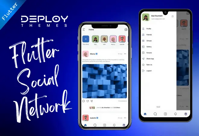 Flutter Social Network