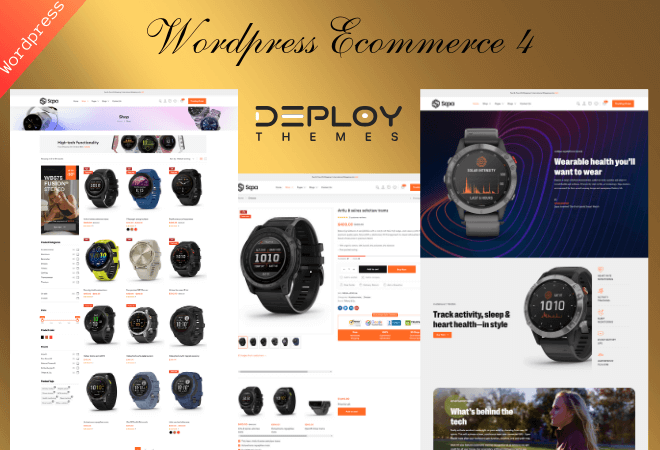 WordPress Ecommerce Watches